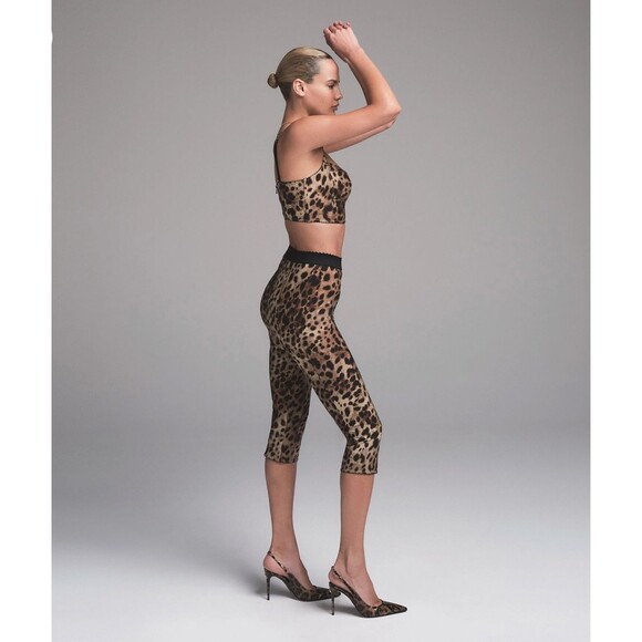 Dolce&Gabbana X SKIMS Skims Body Capri Leopard × 1 Small - Picture 4 of 7